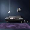 Premium Purple Minimalist Design Large Carpet Rug for Home Living Room Bedroom Doormat Decor Area Rug Carpet Non-slip Floor Mat