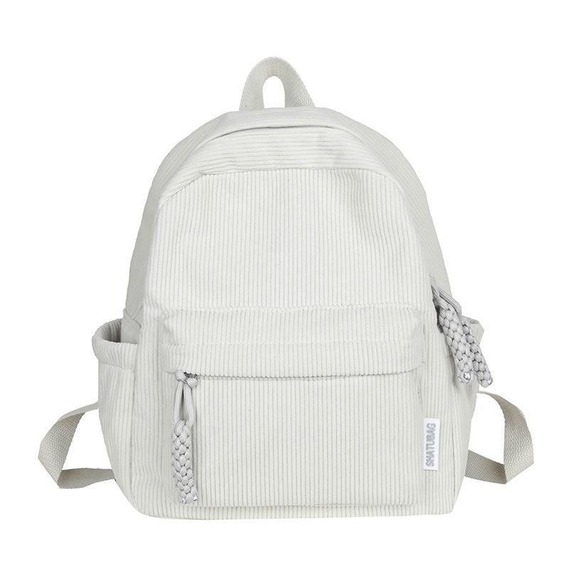 Schoolbag1011 New Fashion Versatile Small School Bag Women's Backpack Women's Bag Casual and Lightweight Canvas Bag Shoulder Small Backpack