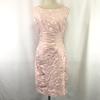 LAUREN RALPH LAUREN Sleeveless Tight Dress [0 / XS / Knee Length / Pink Floral](USED)