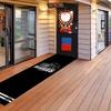 Polyester Funny Duck Dart Mat Non Slip Throw Line Carpet for Pub Bedroom E-Sports Room Professional Dartboard Floor Rug