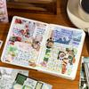 Sticker Book 20sheets/bag Japanese Die-Cut Stickers Scrapbooking Stationery DIY & Handbook Phone Case Notebook Decoration