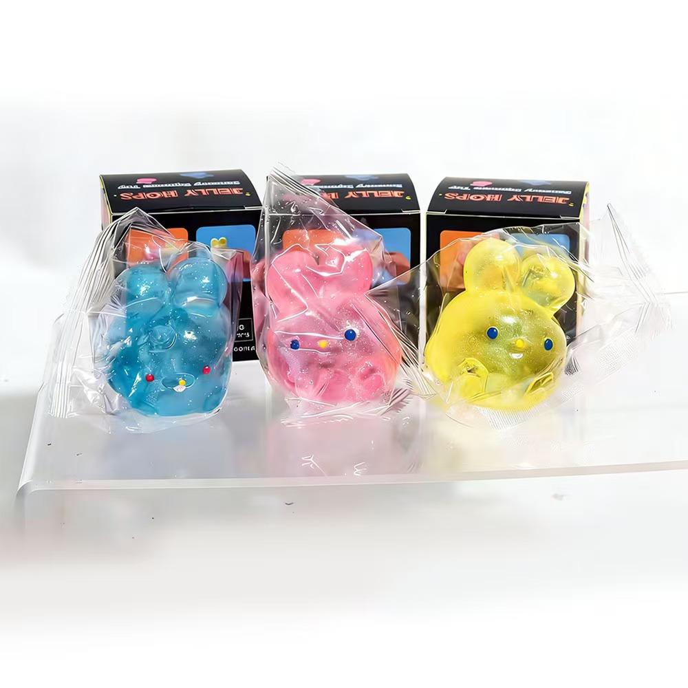 1 Piece, Random colorSchylling Needoh Nice Cube Simulation Rabbit Pinching, Stress Relief, Anxiety Relief, Sensory , Focus