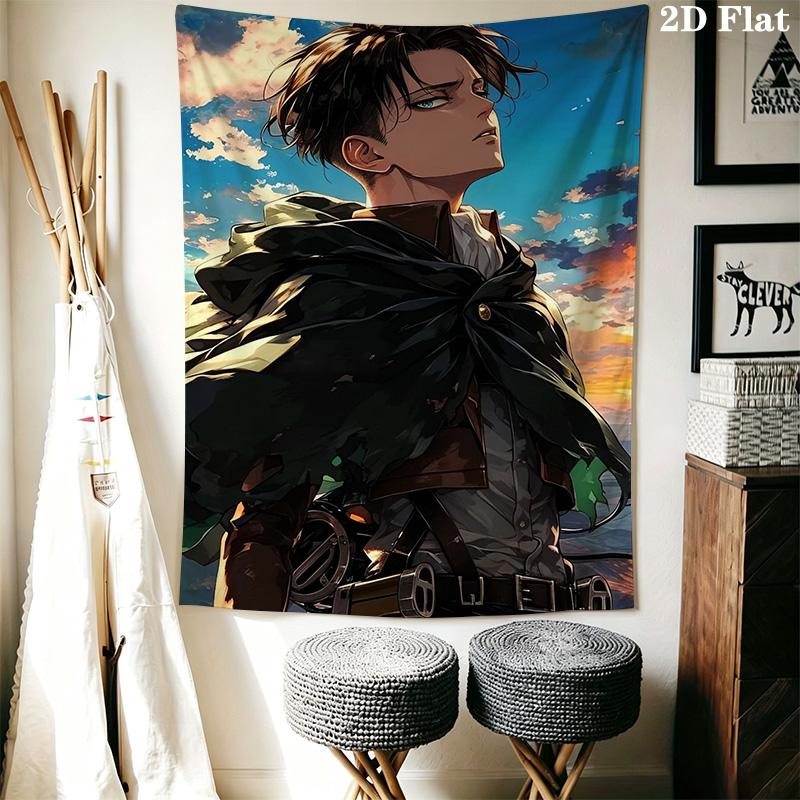 Attack on Titan Pattern Home Decor Tapestry, Wall Hanging, Decorative RV Wall Cloth.SGT0917038