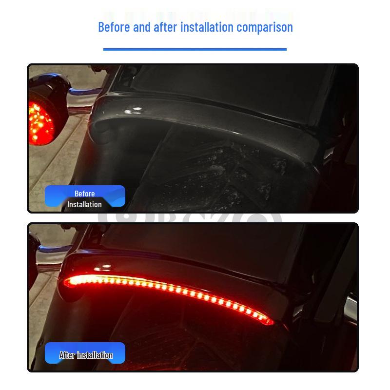 LED Taillight & Turn Signal for 18-22 Harley Fat Boy Modified Rear Fender