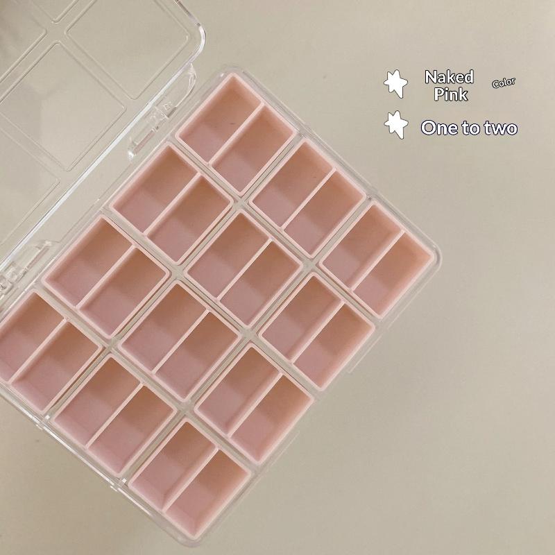 Jewelry Earrings Display Box with Transparent Design for Comprehensive Nail Accessories Storage