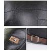 Leather Beret Hat Retro Newsboy Hats Warm Cap Duckbill Visor Boinas Flat Caps For Men