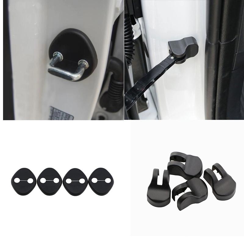 Car Door Lock Stopper Cover for Hyundai Verna Sonata 8 Elantra Santa Fe IX35 I30 for KIA Sportage 2010-2013 RIO K2 Soul Interior Mirrors 6