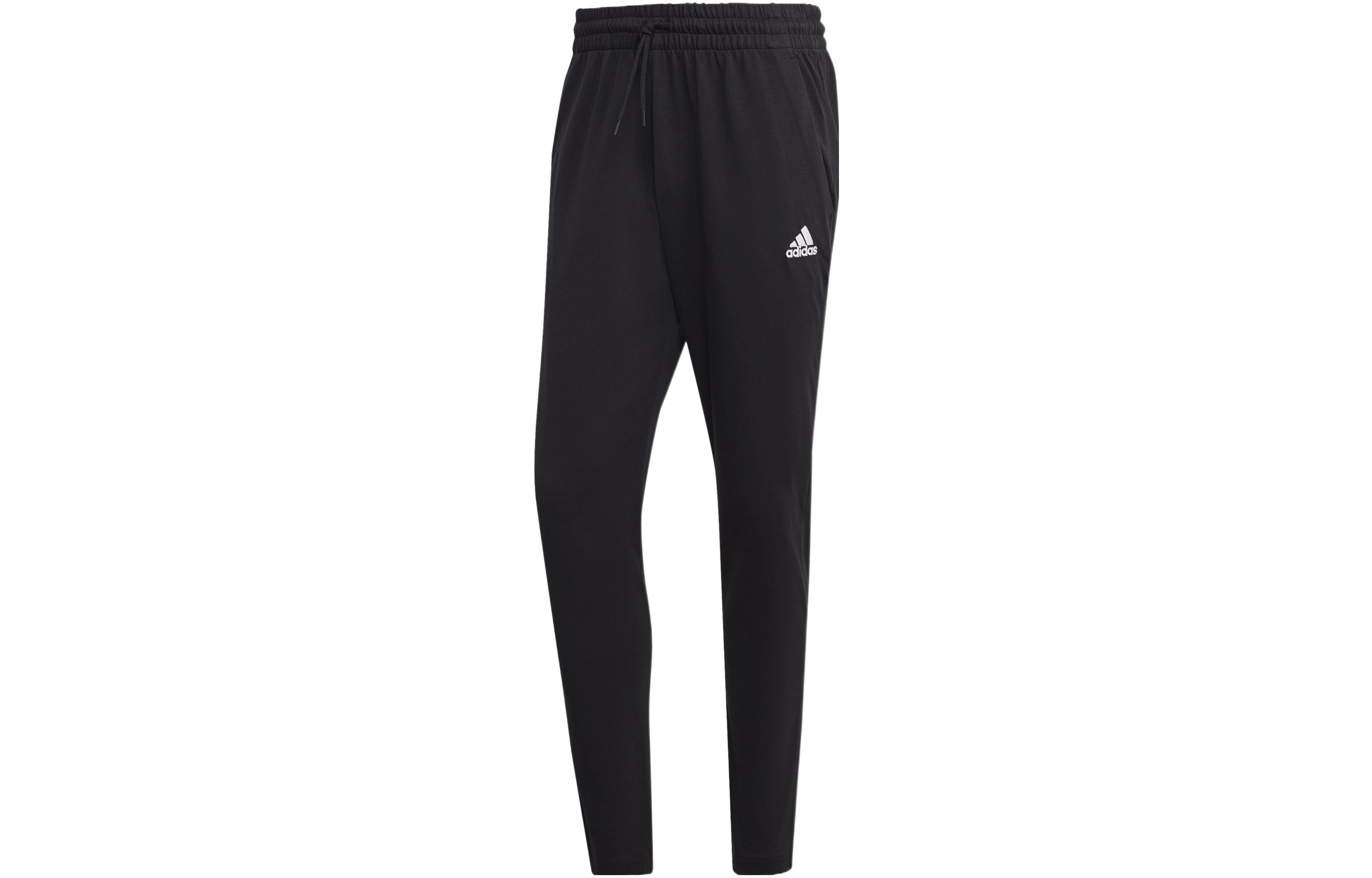 Adidas Free Shipping With AdiClub Essentials Single Jersey Tapered Open Hem Pants IC9409 XXL