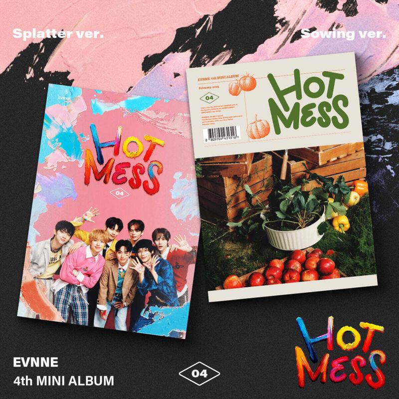 

EVNNE (Even) - 4th Mini Album: HOT MESS [2 types SET]