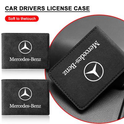 Car ID Holder Driver License Business Card Clip Auto Storage Stickers For C450 C180 C200 C220 C250 C300 C400 W205