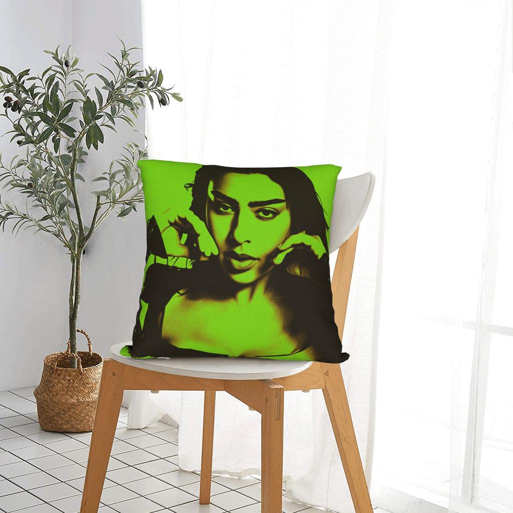 Charli Xcx Brat Pillow Case Custom Pillow Cover For Living Room Chair Cute Funny Cushion Cover