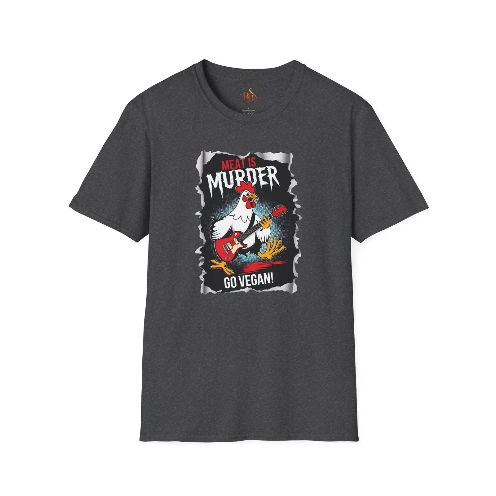 Vegan Activist T-Shirt, Go Vegan Design, Animal Rights Shirt, Eco-Friendly S