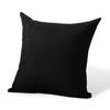 Plain Solid Color Throw Pillow Case Home Sofa Linen Cotton Square Cushion