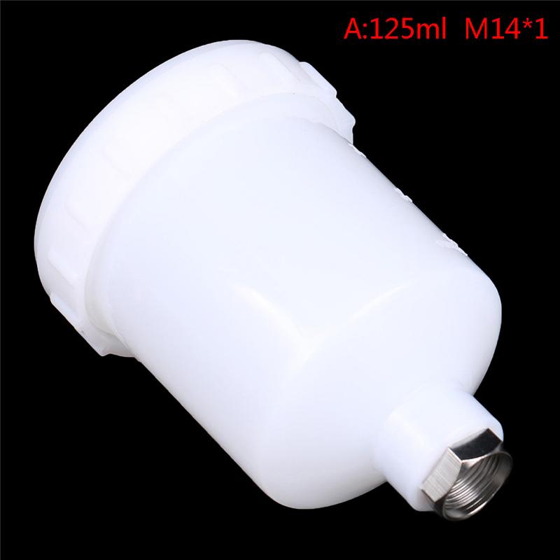 [TL][TL]600ml Plastic Spray Paint Pot Sprayer Cup Air Gravity Feed Fastmover Thread Connector For Spray Tools