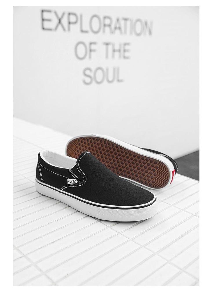 Scarpe da Ginnastica da Donna Trendy Slip-On - Versatili Stile Vecchio Pechino, Basse Bianche Casual per Coppie