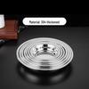 Lieve Korean-Style 304 Stainless Steel Deep Serving Plates