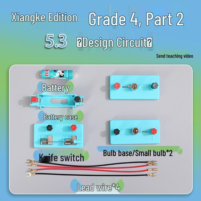 Xiangke 4th Grade Science Experiment Kit: Circuit Design & Craft Materials