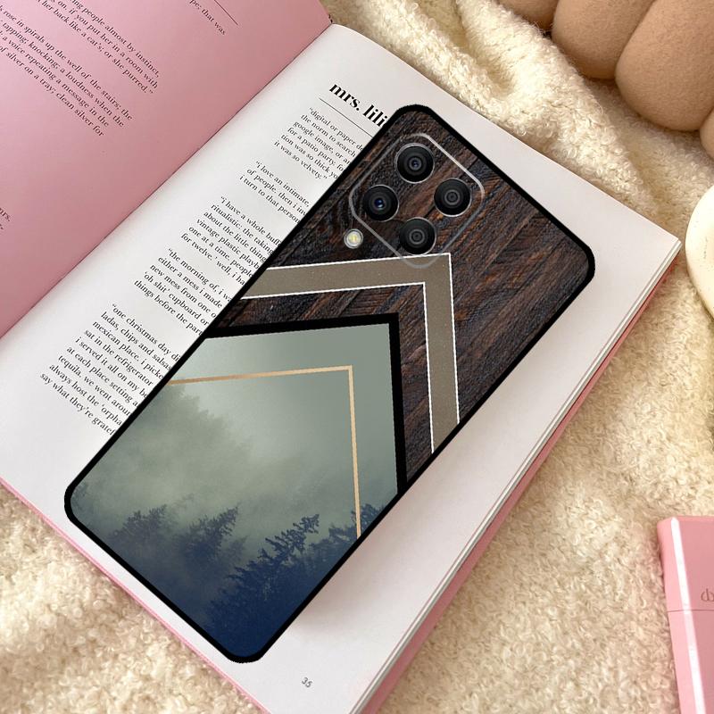 Wood Nature Pattern Case For Samsung Galaxy M12 M14 M11 M13 M15 M06 M16 M36 M56 M31 M53 M32 M52 M35 M55 M34 M54