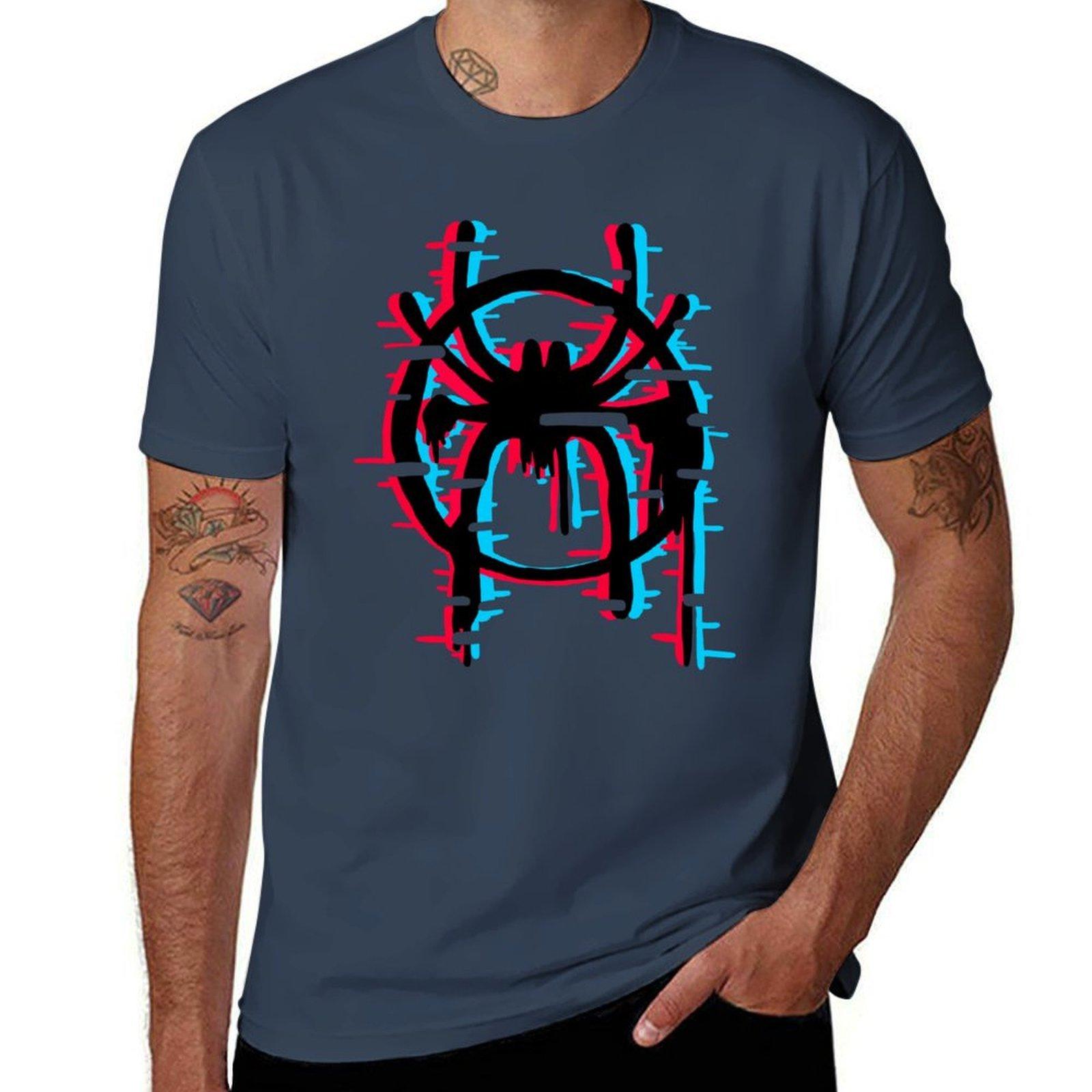 Comics Glitch TShirt Breathable Sportswear TShirt for Men S