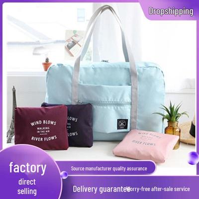 Large Capacity Foldable Travel Shoulder Bag: Dustproof & Multifunctional Storage for Clothes