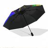 Sesame Street Print Automatic Open Close Umbrella, Portable Foldable Umbrella, for Outdoor Commute Camping Trip, Ideal Birthday Gift
