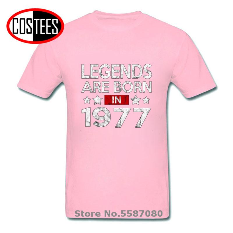 Stylish Distressed Vintage Legends Are Born In 1977 T Shirts Fathers Day Best Gift Retro 1977 Tshirt Dad 42nd Birthday Apparel
