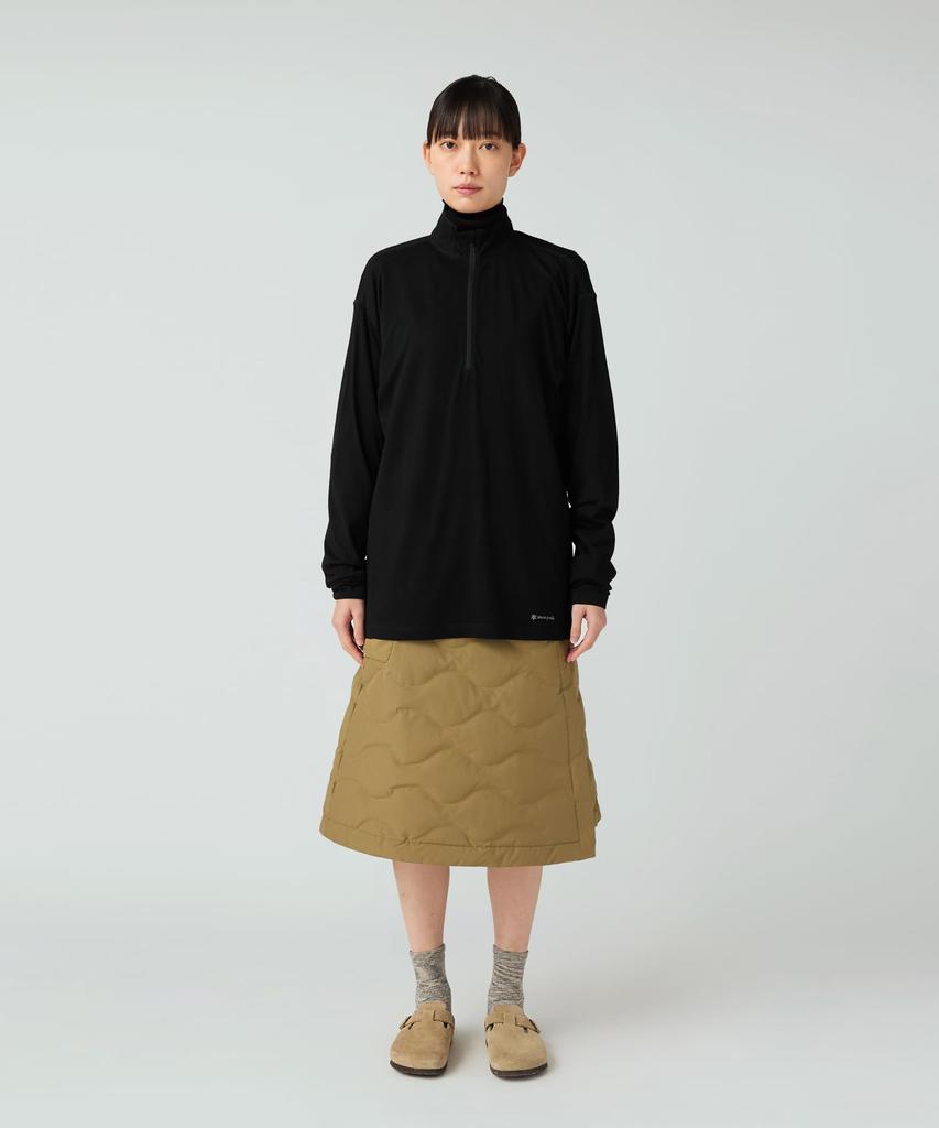 Snow Peak Seamless Quilted Down Wrap Skirt Skirt OLIVE 3 SK-25AW004 Women's Bottoms,