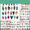 Set Colorato da 24 Pezzi di Action Figure dei Giochi Roblox Ideale per Collezionisti e Bambini