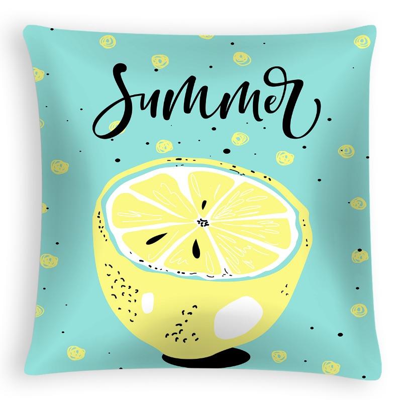 Summer Fruit Series Pillowcase Small Fresh Ins Household Products Pillow Cushion Cover