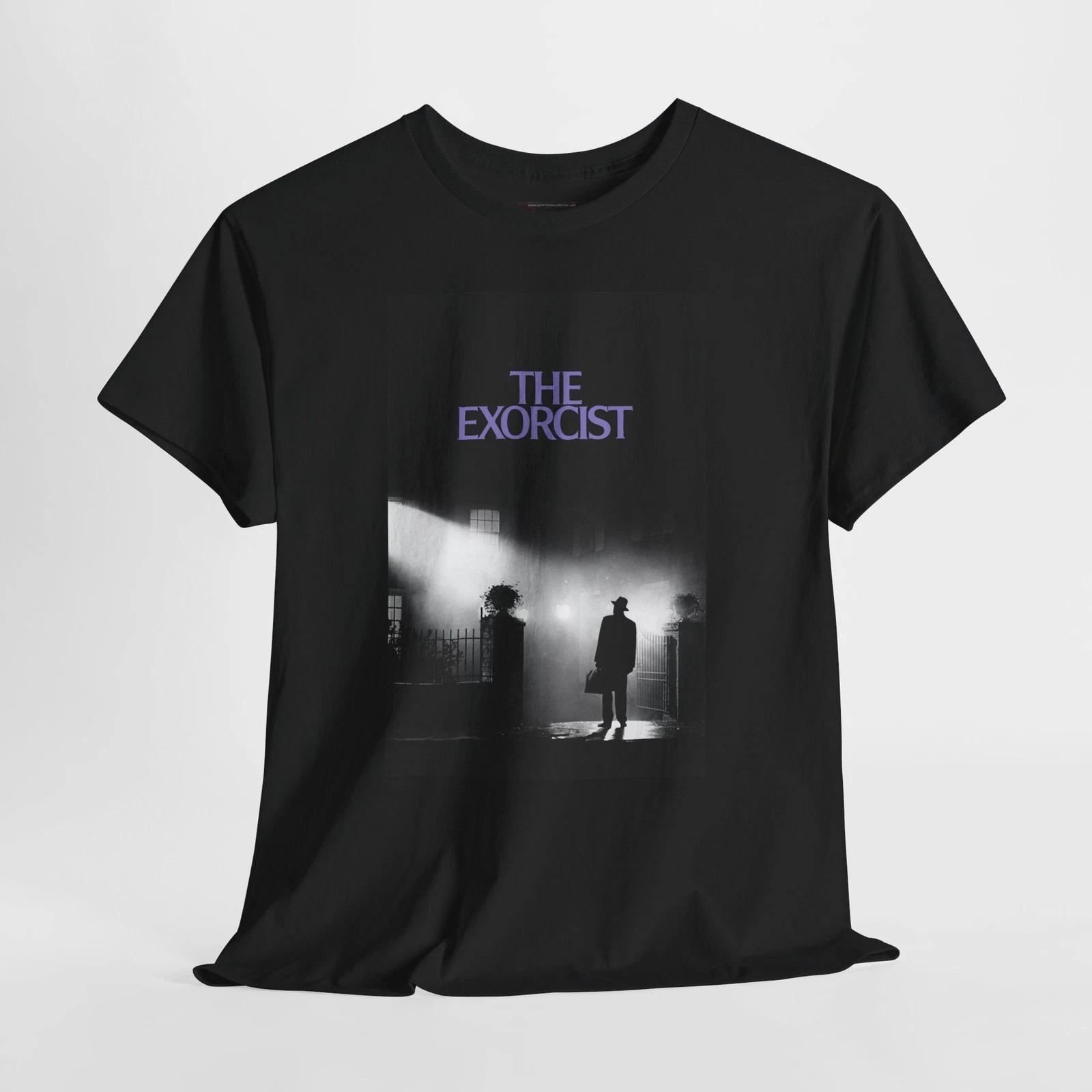 

The Exorcist 1973 Retro Movie Poster Horror Unisex Graphic T-Shirt 4XL