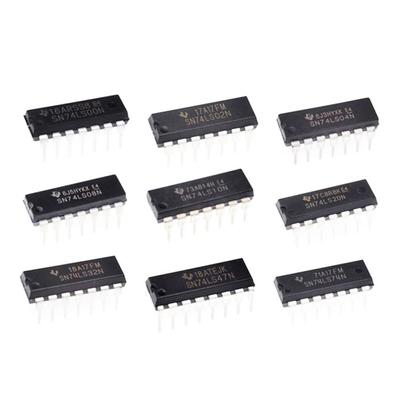 10PCS SN74LS00N 74LS02 74LS04 74LS08 74LS10 74LS20 74LS32 74LS47 74LS74 74LS90 DIP-14 SN74LS151N DIP-16 Series QUAD 2-INPUT GATE NAND 4CH 2-INP DIP IC