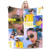 New Singer TINI STOESSEL Futtura Album Blanket Ultra-Soft Flannel  Relax Throw Blankets Machine Washable