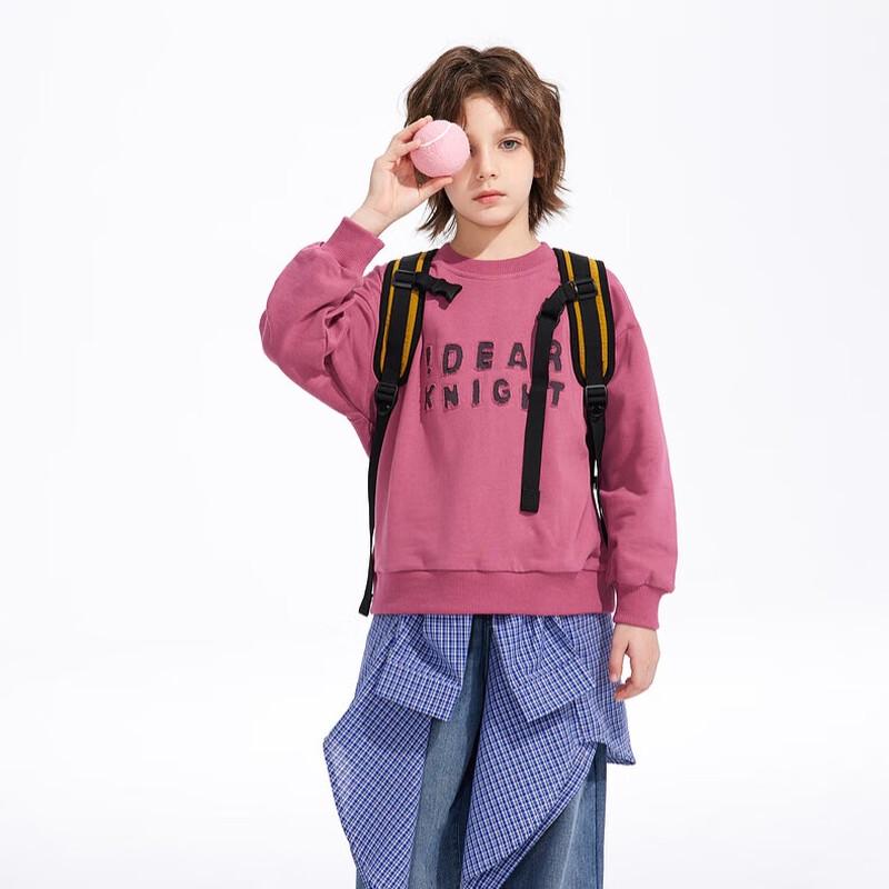Kids' Spring/Autumn Crew Neck Casual Sweatshirt