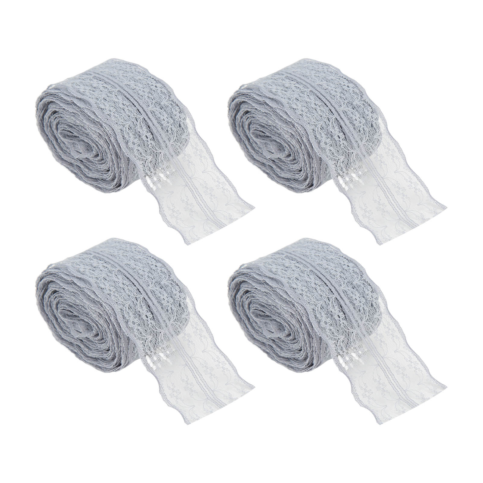 4Pcs Lace Ribbons Nylon Retro   Decorative Accessories for Gift Packaging Decoration
