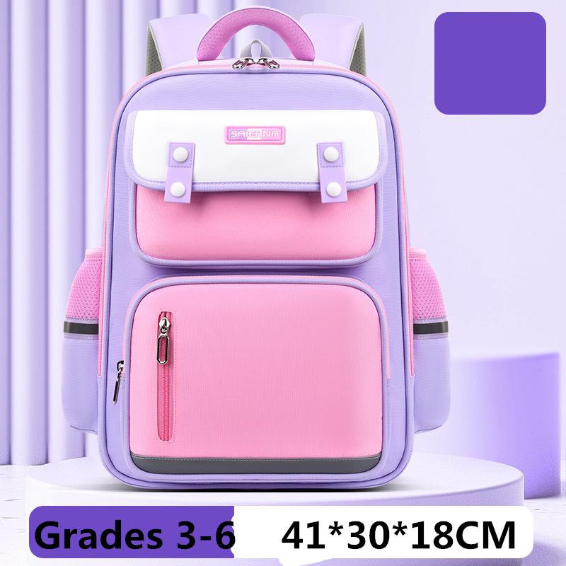 Kids Backpack For Boys & Girls - Durable Nylon School Bookbag With Multiple Pockets For Elementary Students & Travel