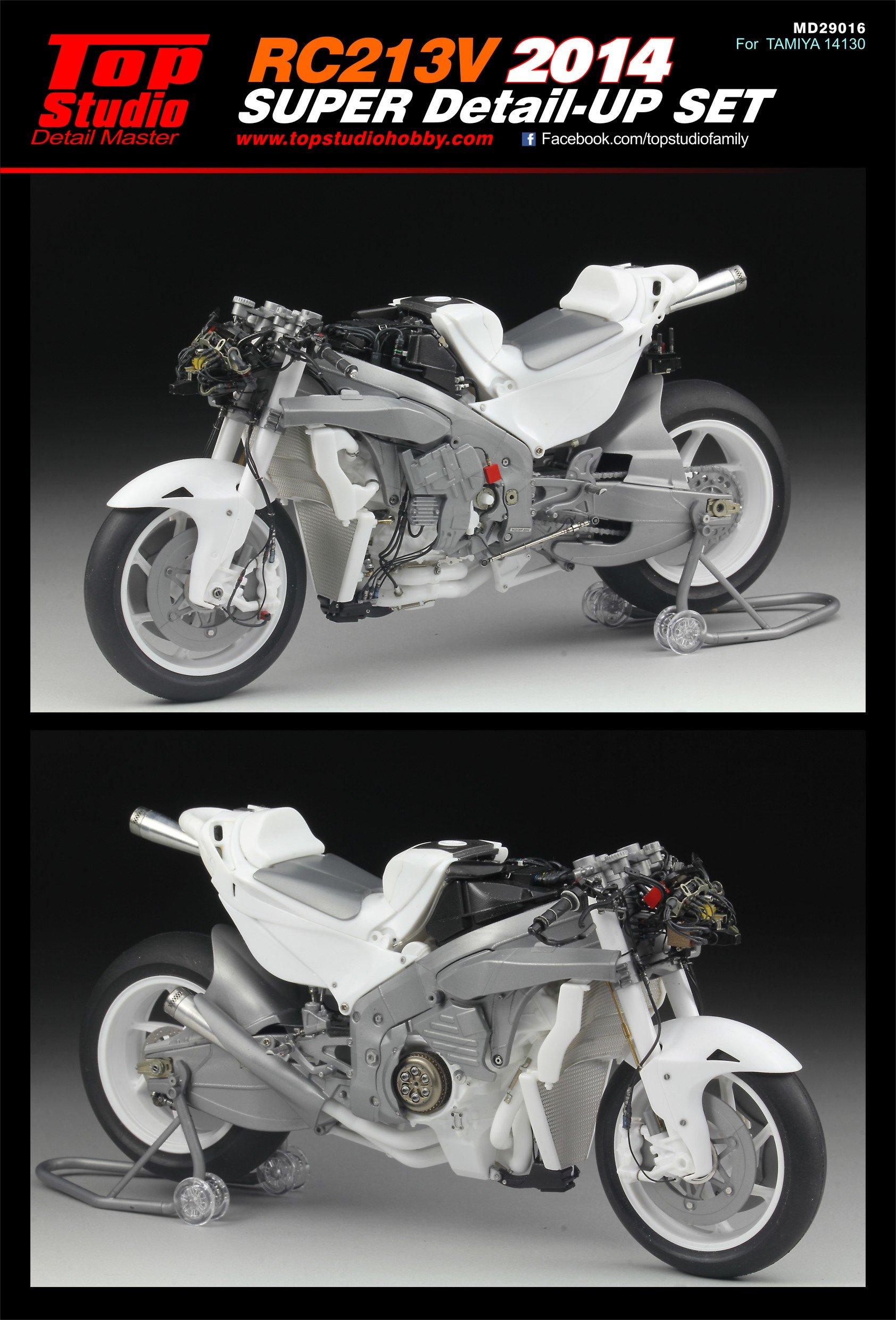 

Top Studio Honda RC213V 2014 Набор для супердетализации Tamiya MD29016 1/12