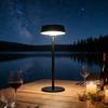 Nowa Rechargeable Desk Table Lamp do Sypialni i na Kemping, Podwójne Tryby Ładowania, 3 Temperatury Barwowe, Wodoodporna Lampka Nocna do Domu i na Zewnątrz