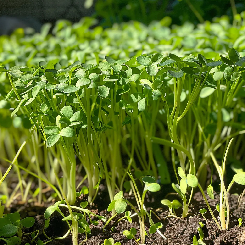 400 Garden Cress Seeds - Semi-Wild Permaculture