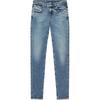 DIESEL Logo Patch Distressed Slim Fit Jeans A0356209F1601