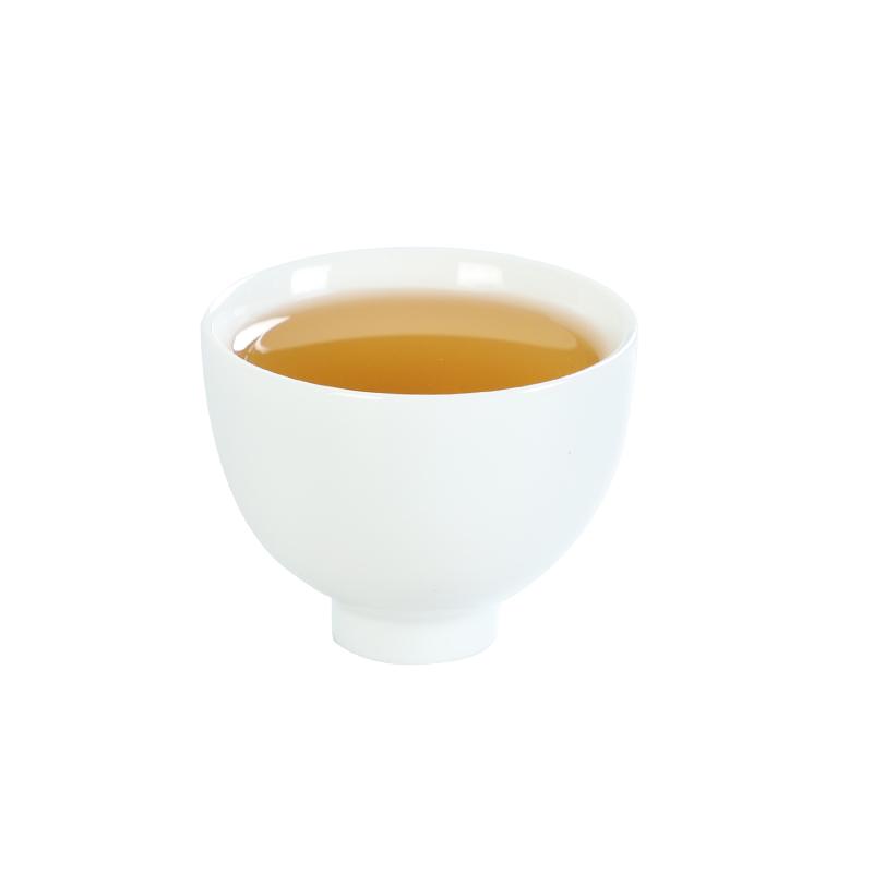 10pcs/pack Dehua High White Porcelain Pure White Ceramic Tea Cup Handmade Kungfu Tea Set Household Simple Pu'er Tea Cup Set