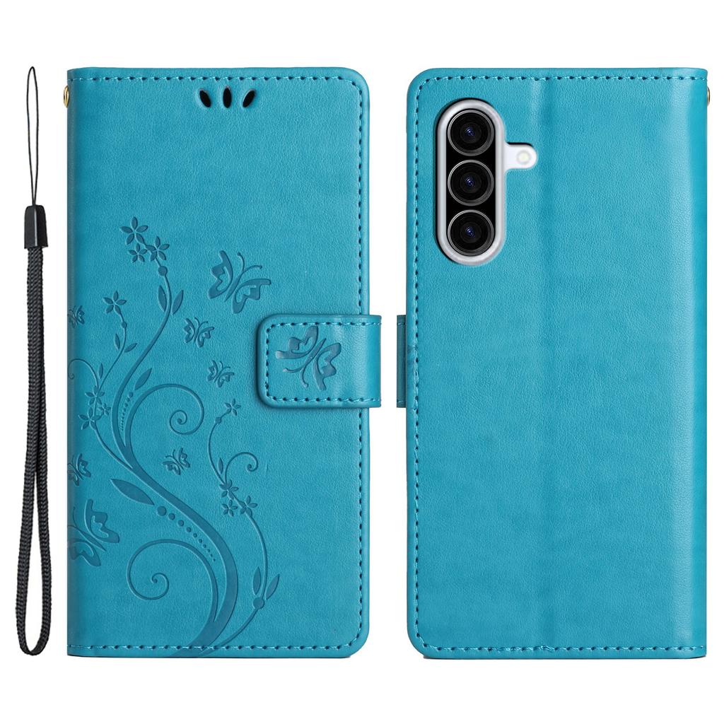 For Samsung Galaxy A26 5G Case PU Leather Phone Wallet Cover with Strap