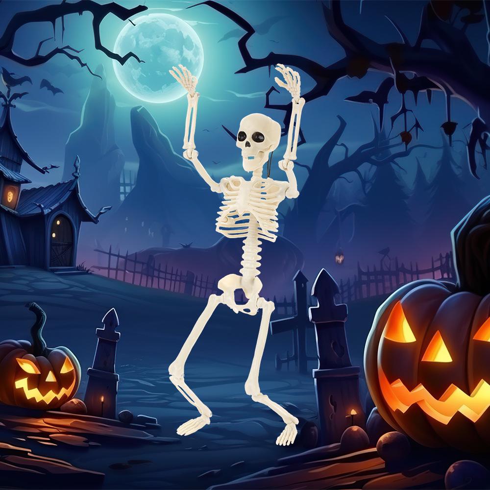 

Хэллоуин Собака Скелет Человек Украшение 90/165см - Ужасный Розыгрыш для Дома с Привидениями или Квест-комнаты