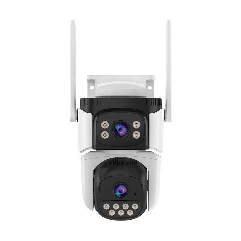 Outdoor 360° Multi-Lens Camera with Triple-Screen Monitoring