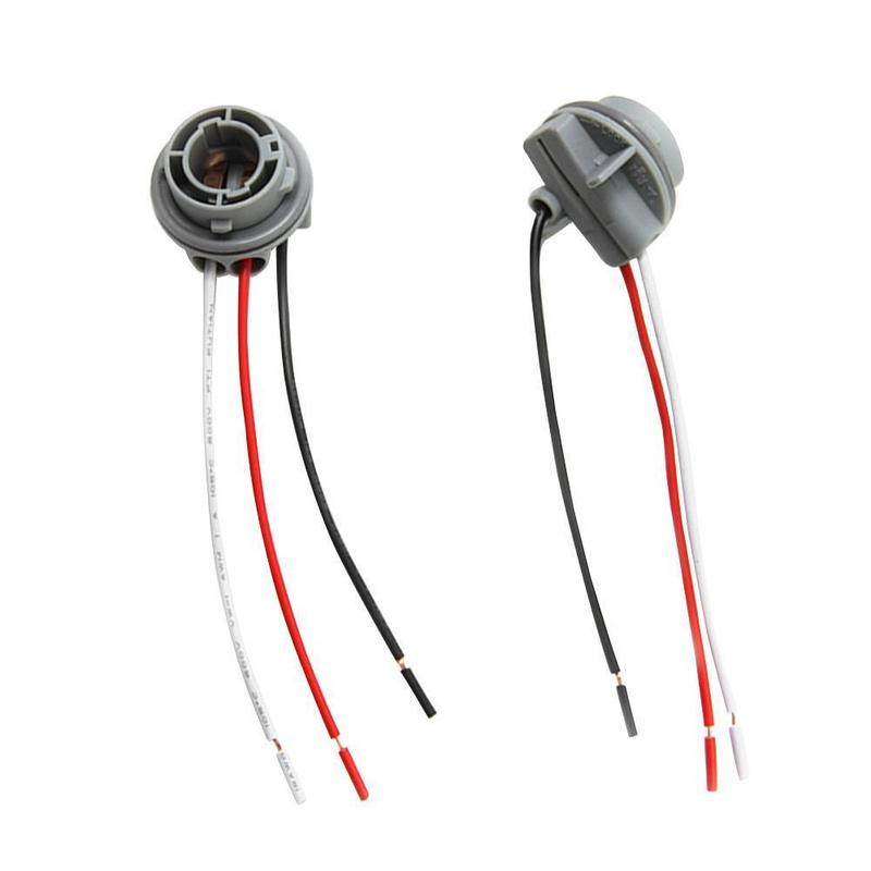 Bulb Holders Light Wiring Connector LED Light Turn Light Wiring Connector 1157 12V 2pcs Adapter Stop Brake Light
