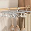 Multifunctional Clothes Hanger 360-degree Rotating Camisoles Hanger Clothes Hook Clothes Storage Stand Storage Hangers