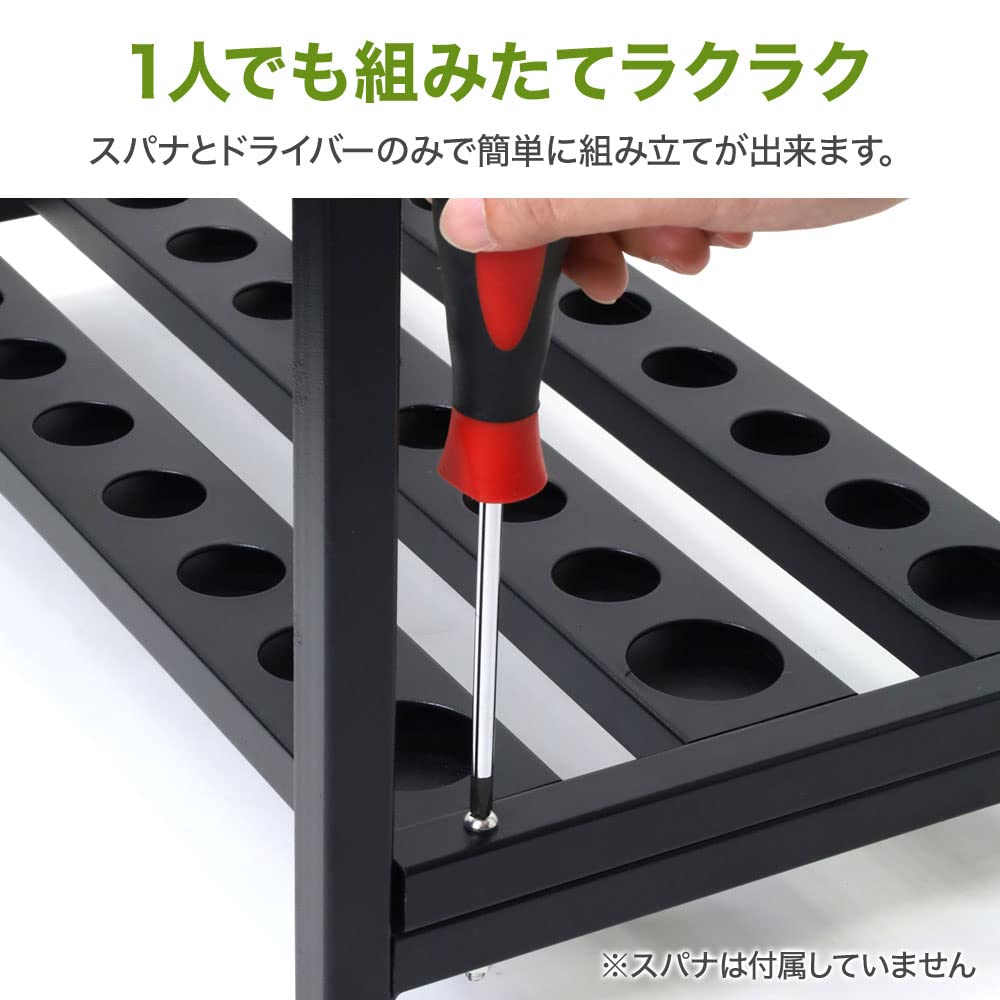 Bonarca Golf Club Stand Indoor 27 Clubs Storage Large Capacity Storage Golf Club Stand Golf Club Rack Stand Holder Width 50cm Depth 30cm Height 80cm