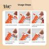 Lazy Shoe Lace Buckle 1 Pair Shoelace Metal Magnetic Lock Laces Clip No Tie for Sneakers Kids Adult Curved Fastener