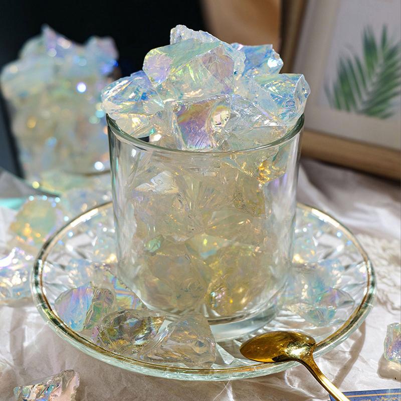 High Quality Aura Clear Quartzs Raw Stone Natural Crystal Raw Stone,Gemstone Jewelry,Glitter, Healing Crystal, Birthday Gift
