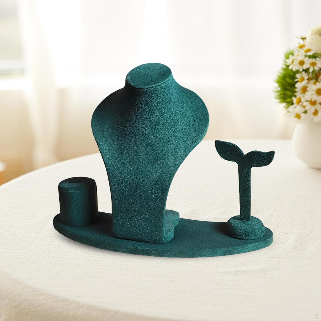 Display Necklace Mannequin, Jewelry Stand for Selling Home Decor Ring Earring Holder