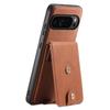 DENIOR D14 For Google Pixel 9 Pro/Pixel 9 Magnetic Case 2 In 1 Detachable Card Holder PC+TPU Phone Cover